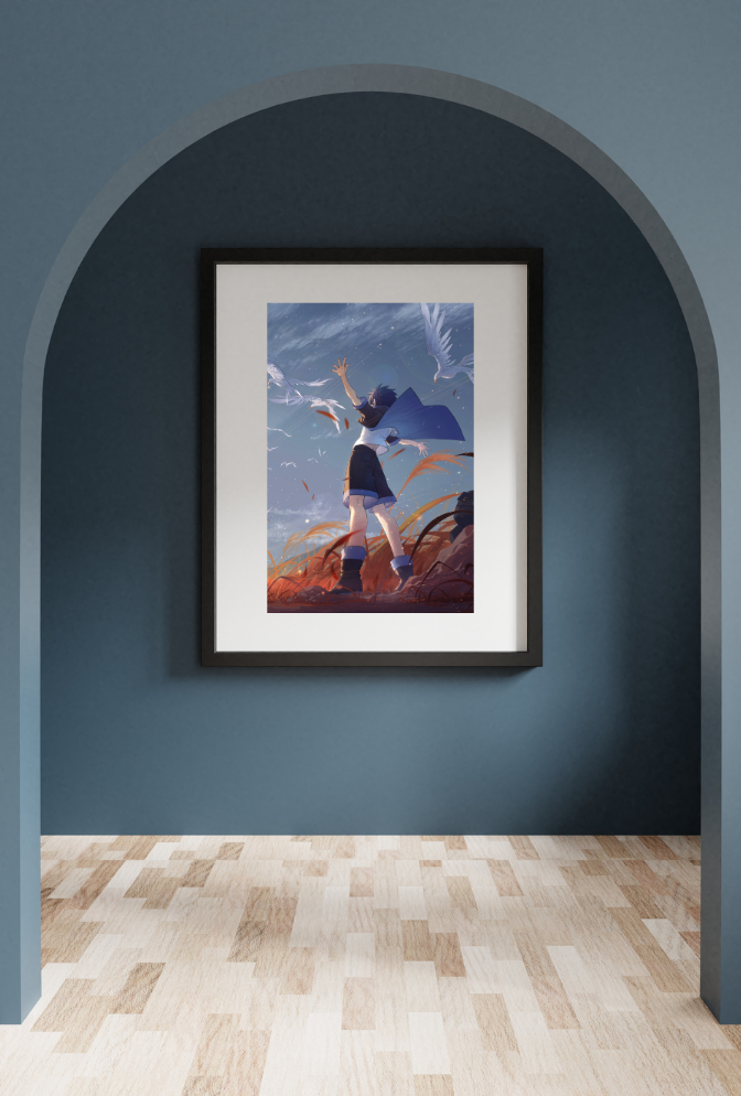 Anime Canvas Wall Art Poster