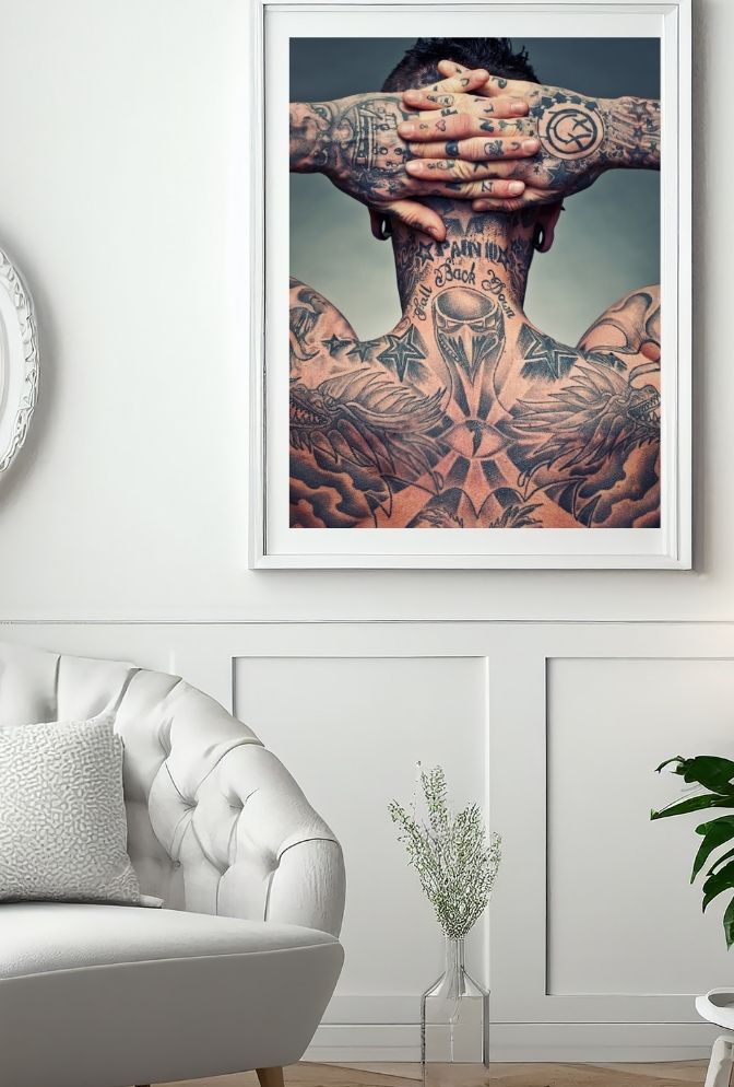 Ink Master: Detailed Tattoo Art Canvas