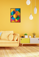 Modern Geometry: Striking Geometric Canvas Wall Art