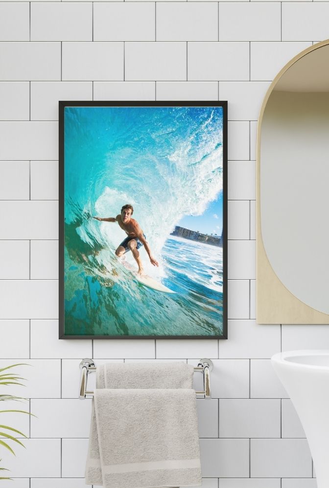 Ride the Wave - Stunning Surf Canvas Wall Art Prints