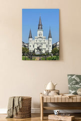 Jackson Square Majesty: New Orleans Canvas Art