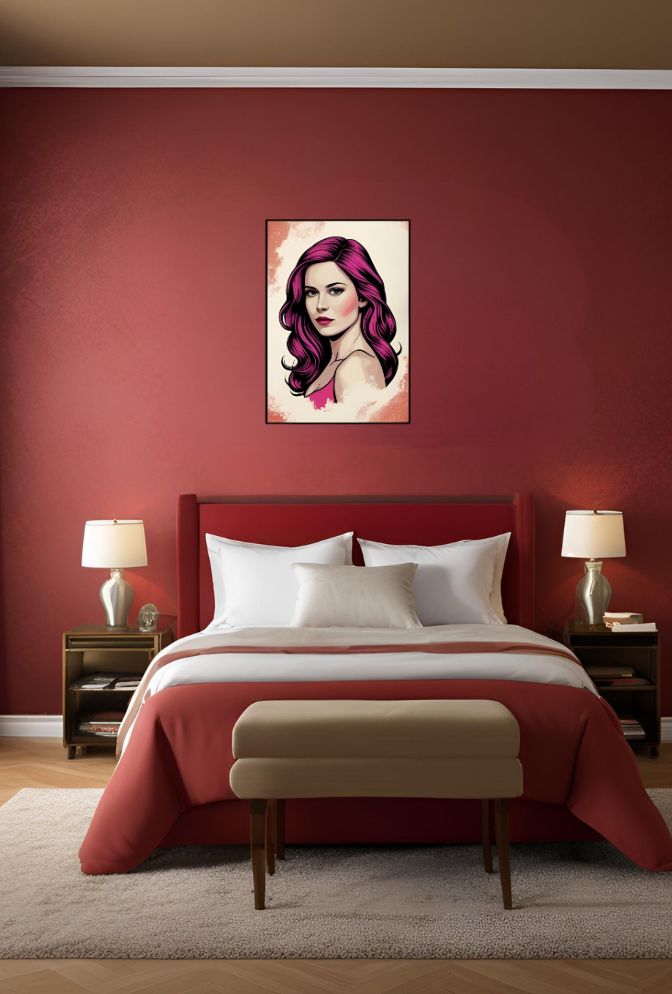 Love is Love：lesbian canvas wall art