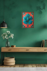 Turquoise Canvas Wall Art for Modern Homes