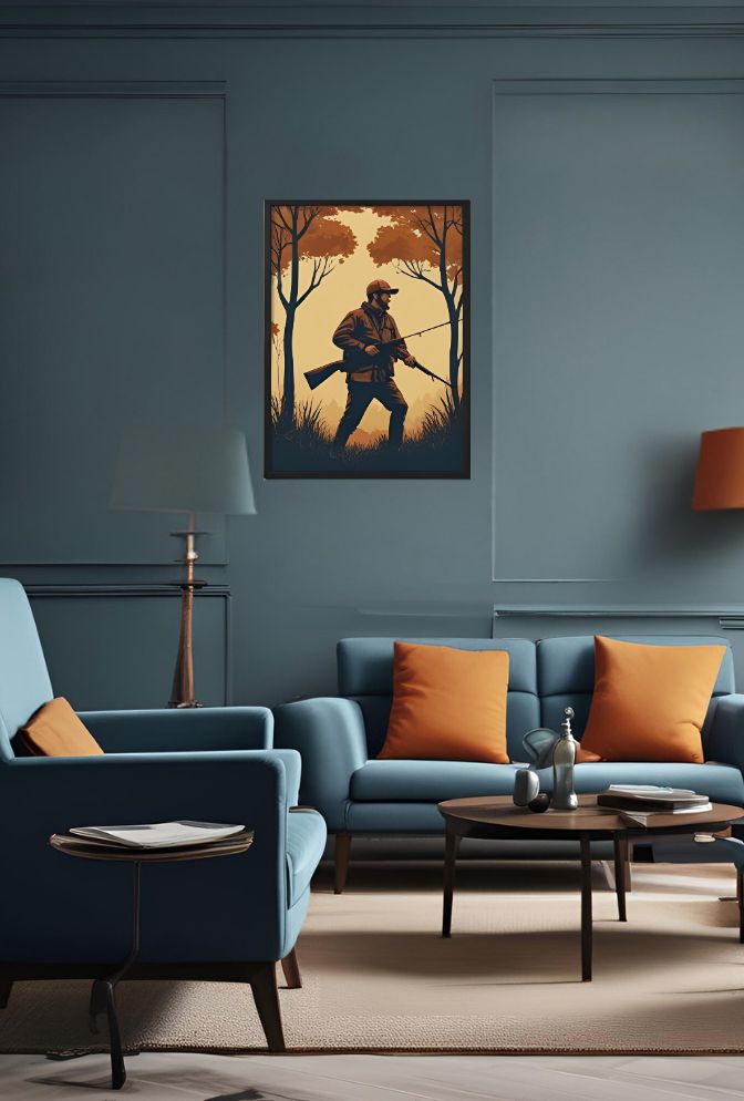 The Hunter's Path: Capture the Spirit of the Hunt with Canvas Art