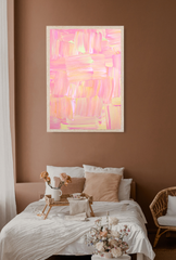 Pastel Canvas Wall Art Poster