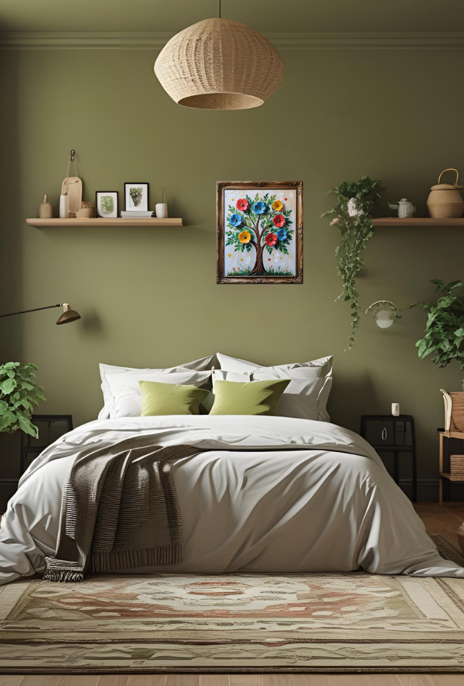 Budget-Friendly Bloom: Dollar Tree Canvas Wall Art
