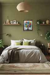 Budget-Friendly Bloom: Dollar Tree Canvas Wall Art
