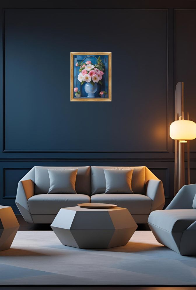 Timeless Brushstrokes: Oil Painted Canvas Wall Art