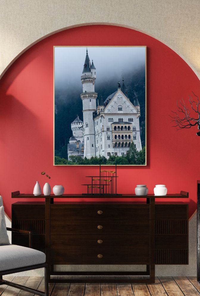Majestic Walls: Bring Home the Grandeur of Castle Canvas Wall Art