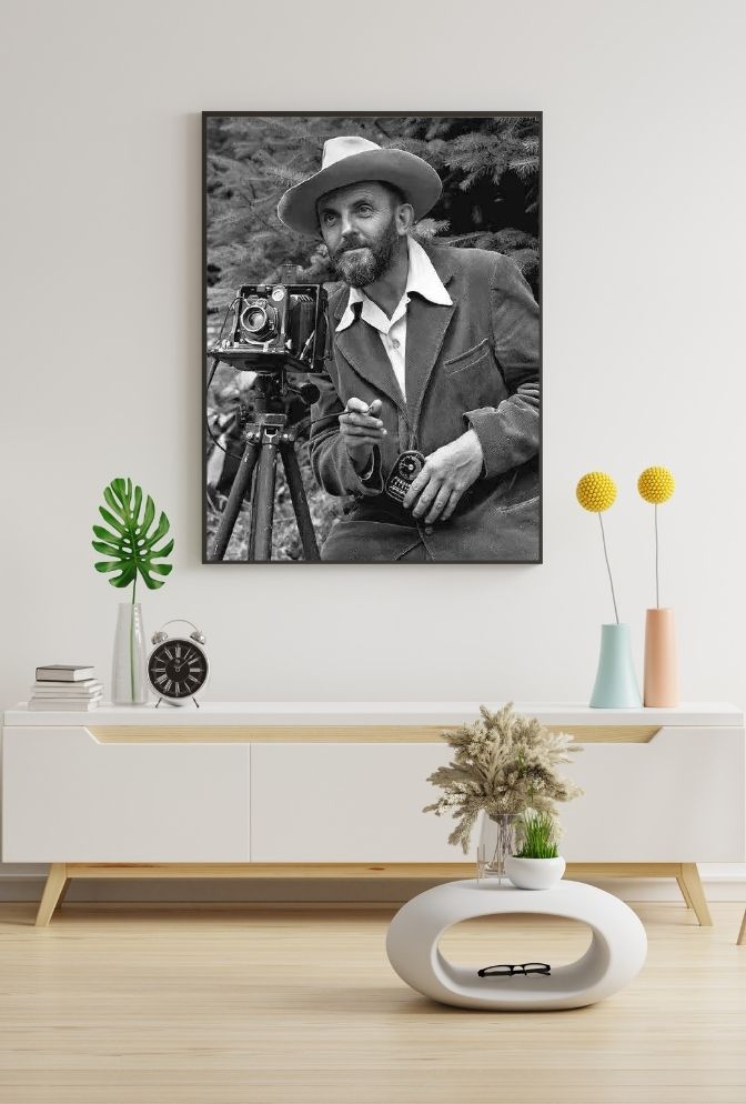 Ansel Adams: Master at Work - Canvas Art