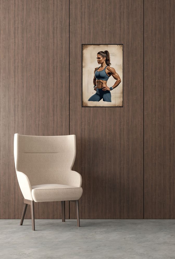 Fitness Canvas Wall Art: Motivate Your Workout Space