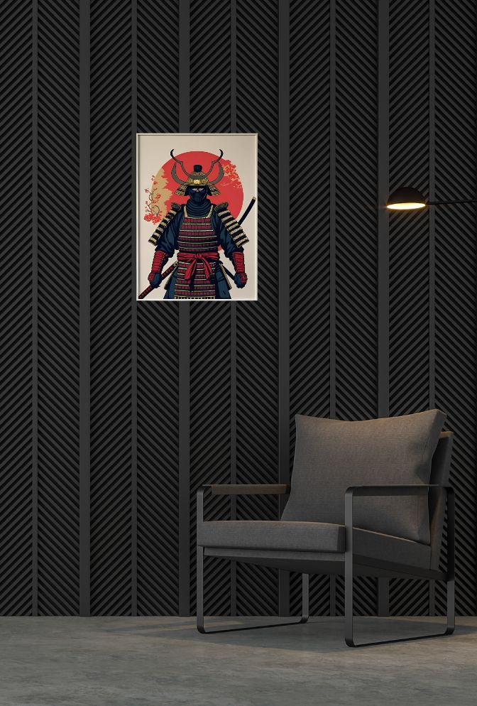 Warrior Spirit Samurai Canvas Art