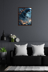 King of the Monsters: Epic Godzilla Canvas Wall Art