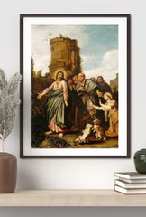 Faith's Reward: Jesus and the Canaanite Woman Canvas