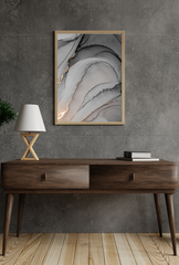 Grey Mist Canvas Art