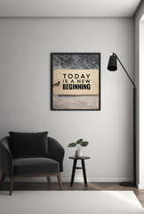Inspirational Quotes Canvas Wall Art Poster