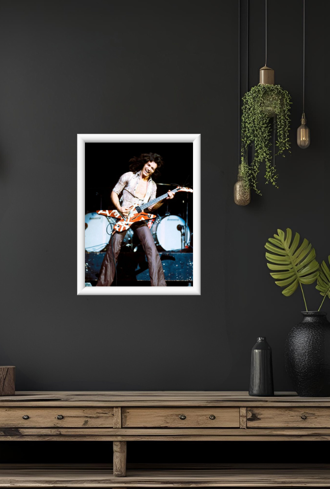 Ganfaner Van Halen Canvas Wall Art: More Than Art—A Tribute to the Kings of Hard Rock