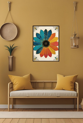 Ganfaner Vinyl Canvas Wall Art: Durable Beauty, Wall-Ready