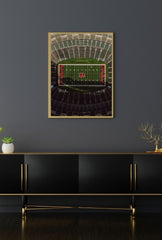 Buckeye Pride: Ohio State Canvas Art