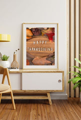 Harvest Blessings: Thanksgiving Canvas Art