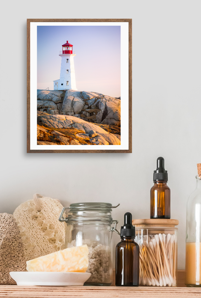 Lighthouse Canvas Wall Art Poster