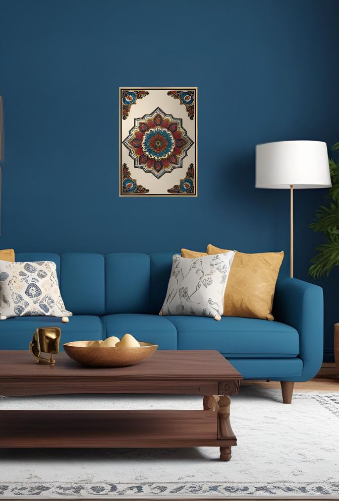 Timeless Medallion Canvas Wall Art