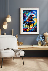 Ivory Keys Piano Canvas Art - Infuse Your Space with Musical Elegance