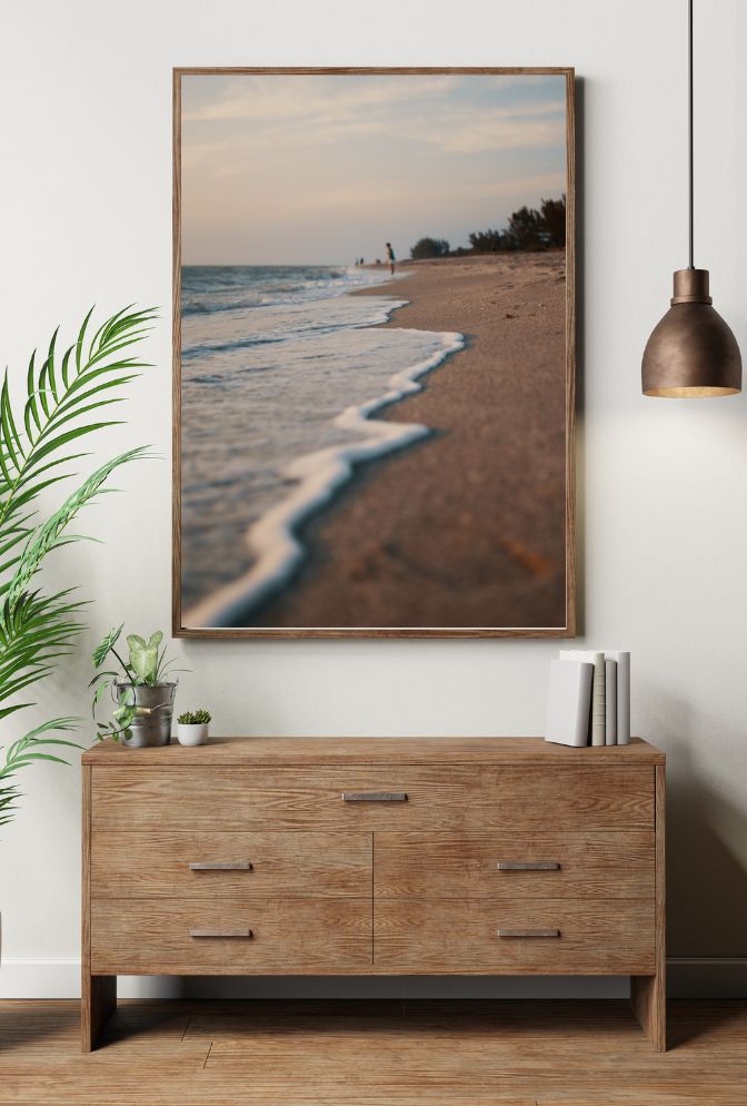 Relaxing Coastal Canvas Wall Art - Beach-Inspired Home Decor
