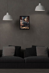 Iron Horse Majesty: Vintage Steam Train Canvas Art