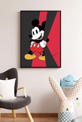 Classic Mickey Mouse Canvas Art - Retro Disney Wall Decor