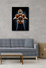 Gridiron Glory Canvas Art