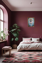 Floral Grace: Ballet Canvas Wall Art