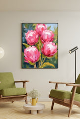 Exotic Bloom: Bring the Beauty of Protea to Your Walls