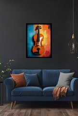 Violin Canvas Wall Art: Strings of Visual Harmony