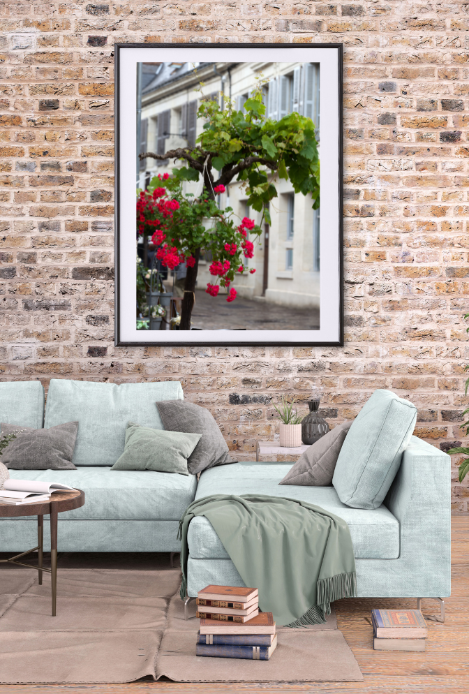 Rustic Romance: Charming French Country Canvas Wall Art