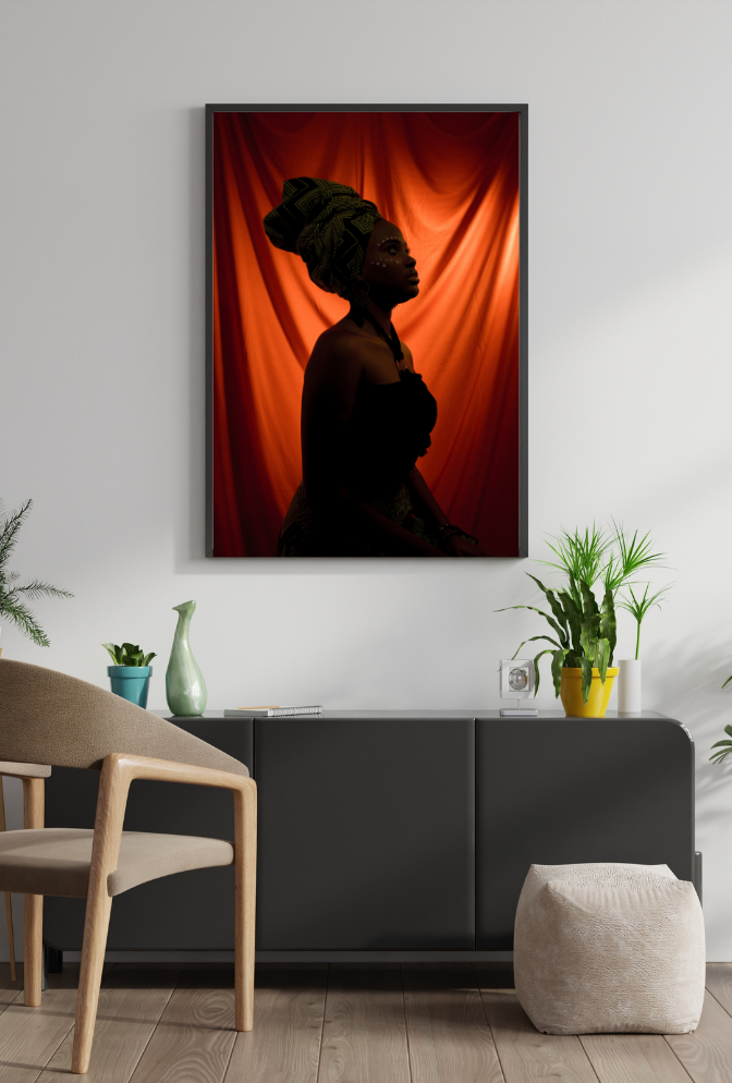 African Radiance Canvas Art
