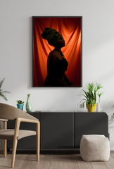 African Radiance Canvas Art