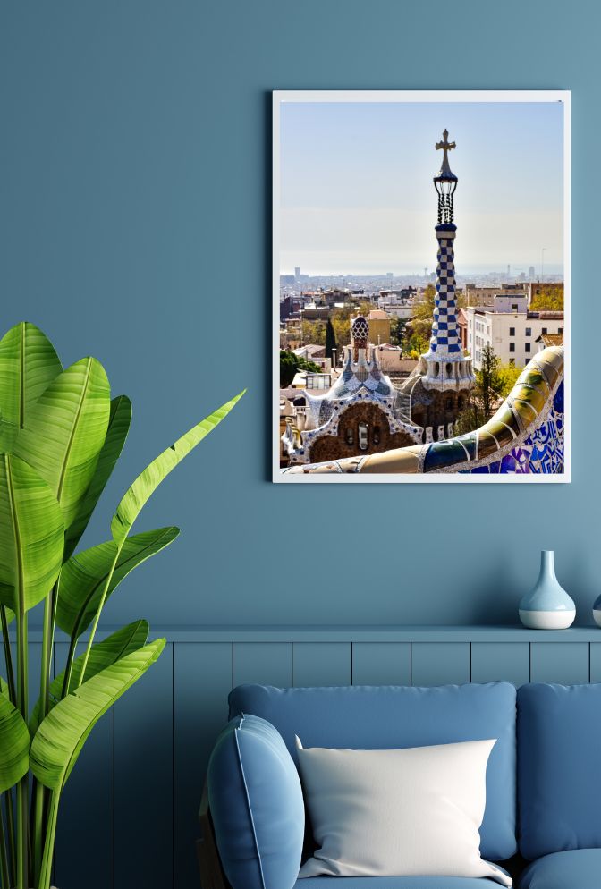 Gaudi's Vision: Barcelona Canvas Wall Art