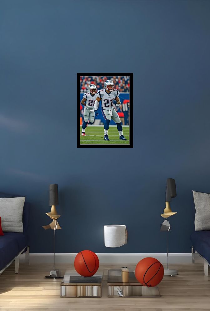 Patriot Charge: Game Day Canvas Art