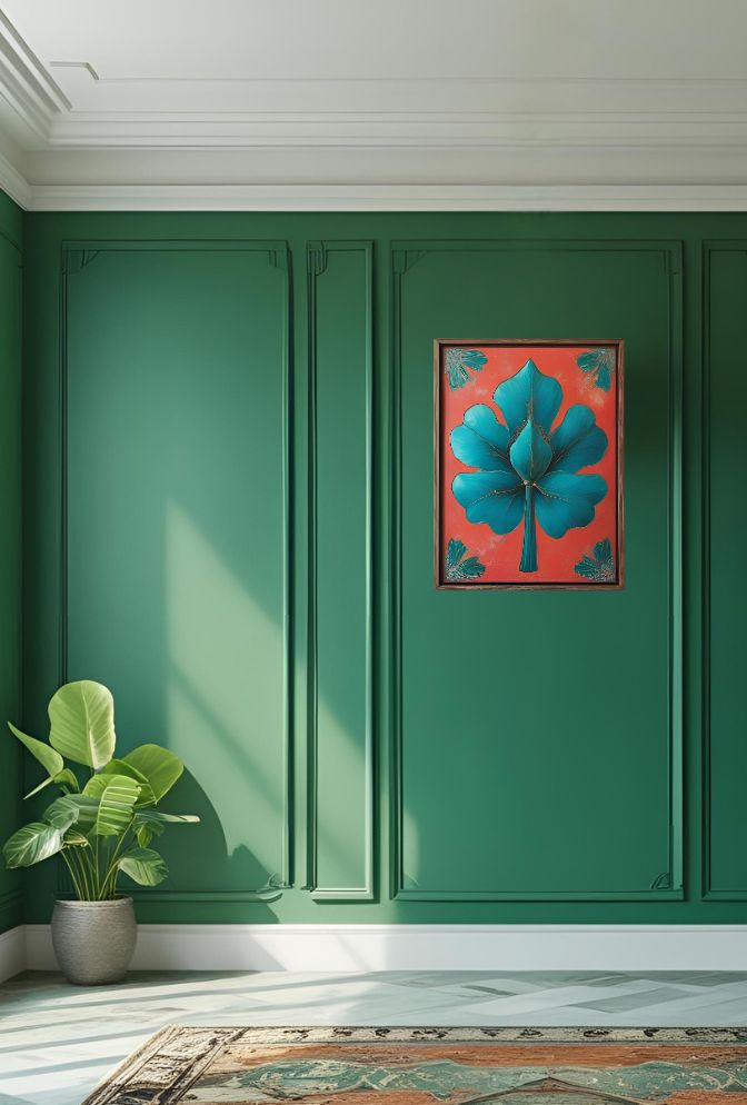 Turquoise Canvas Wall Art for Modern Homes