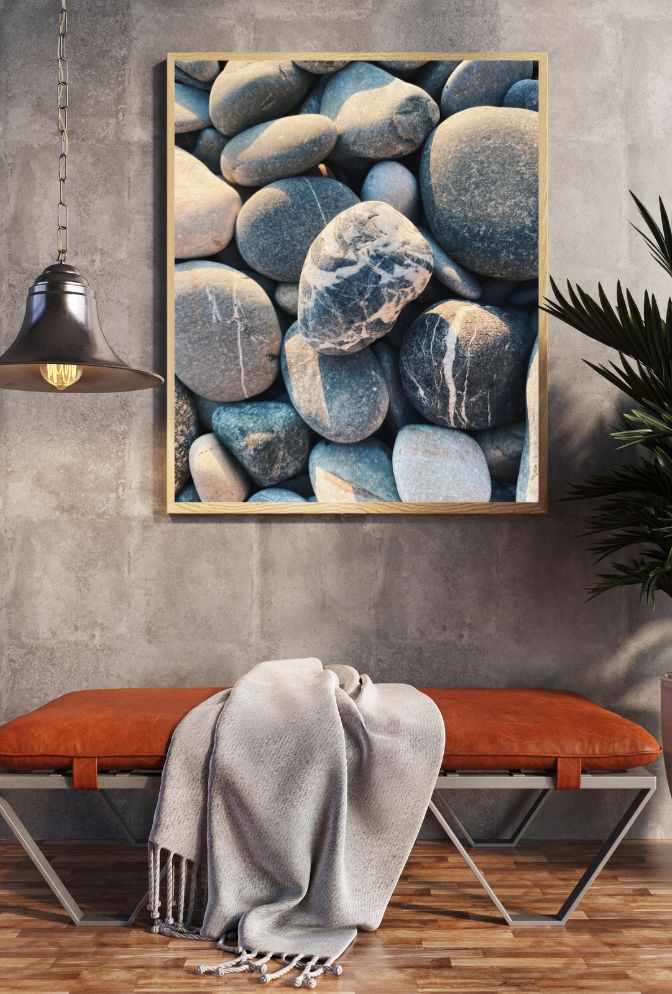 Serene Pebble Beach Canvas Art