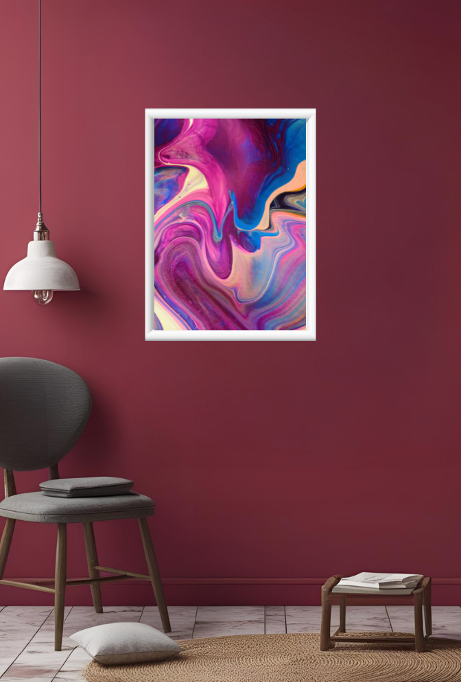 Ganfaner Trippy Canvas Wall Art: Elevate Your Space with Dreamy Vibes