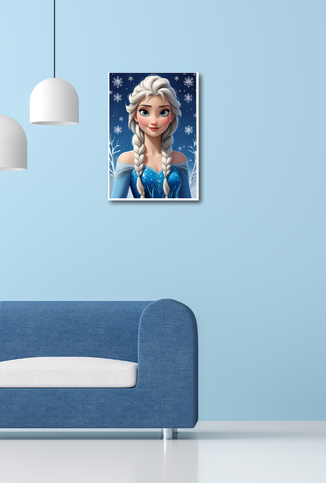 Winter Magic: Enchanting Frozen Canvas Wall Art