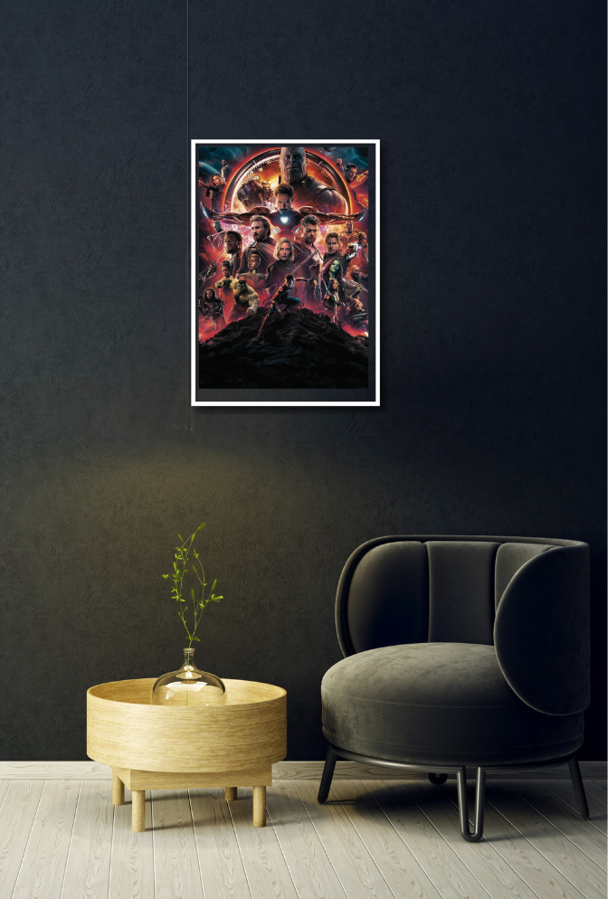 Avengers Canvas Wall Art Poster