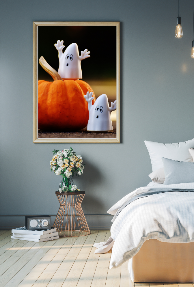 Halloween Canvas Wall Art Poster