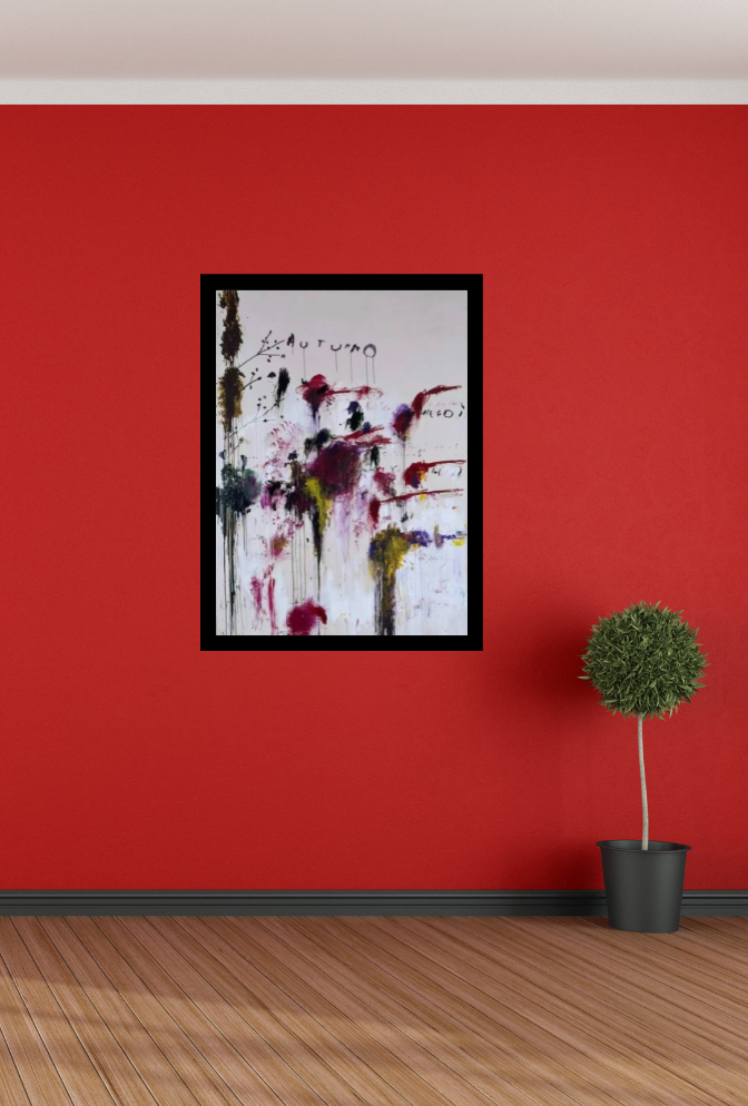Twombly Gidee on Canvas Wall Art: Where Chaos Meets Elegance