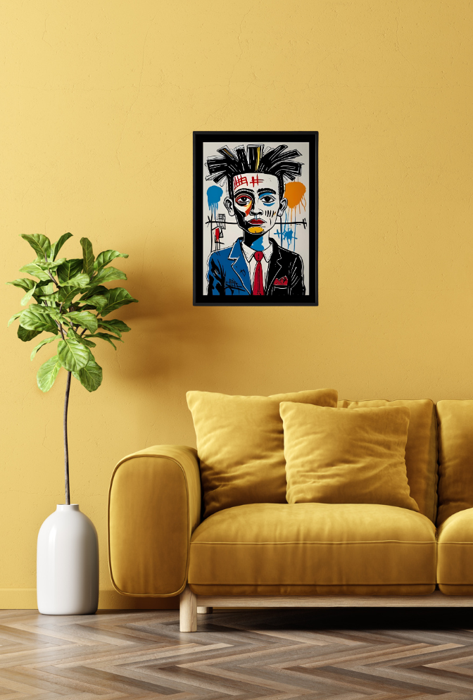 Basquiat Canvas Wall Art Poster