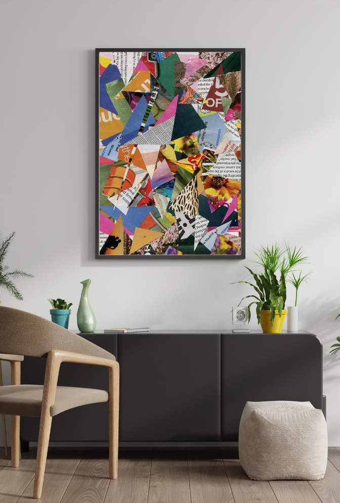 Canvas Collage Wall Art Poster