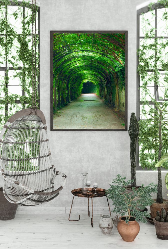 Emerald Arbor Canvas Art