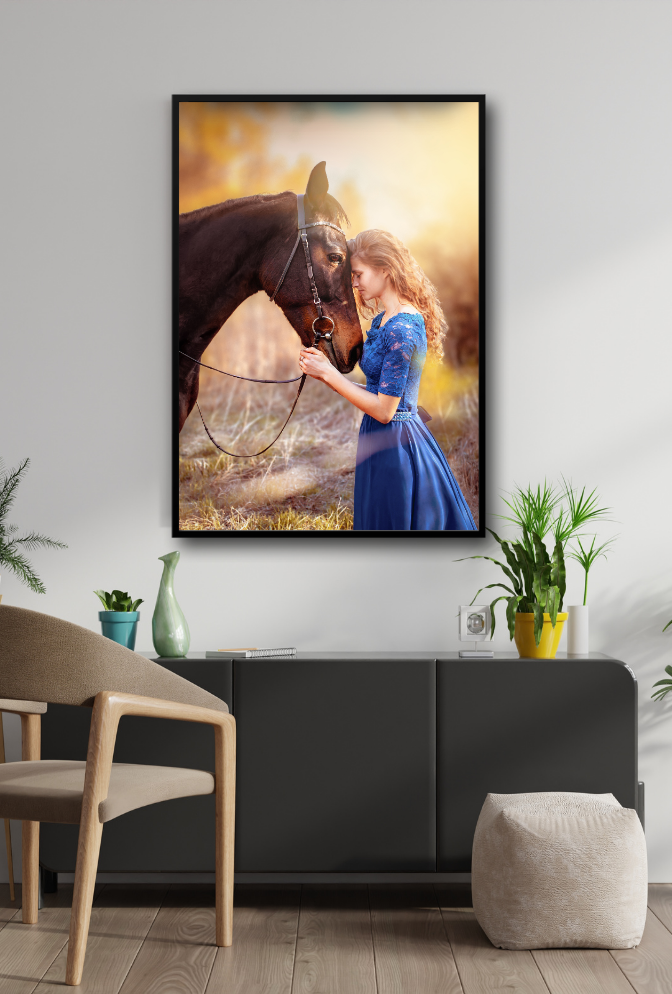 Disney Princess Canvas Wall Art Poster